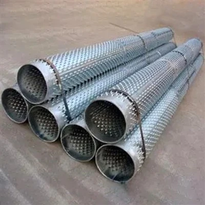 Tubo de malla ranurada para puente